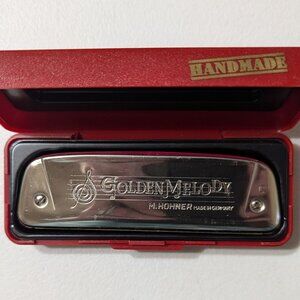 Hohner Harmonica, Key of C, EUC
